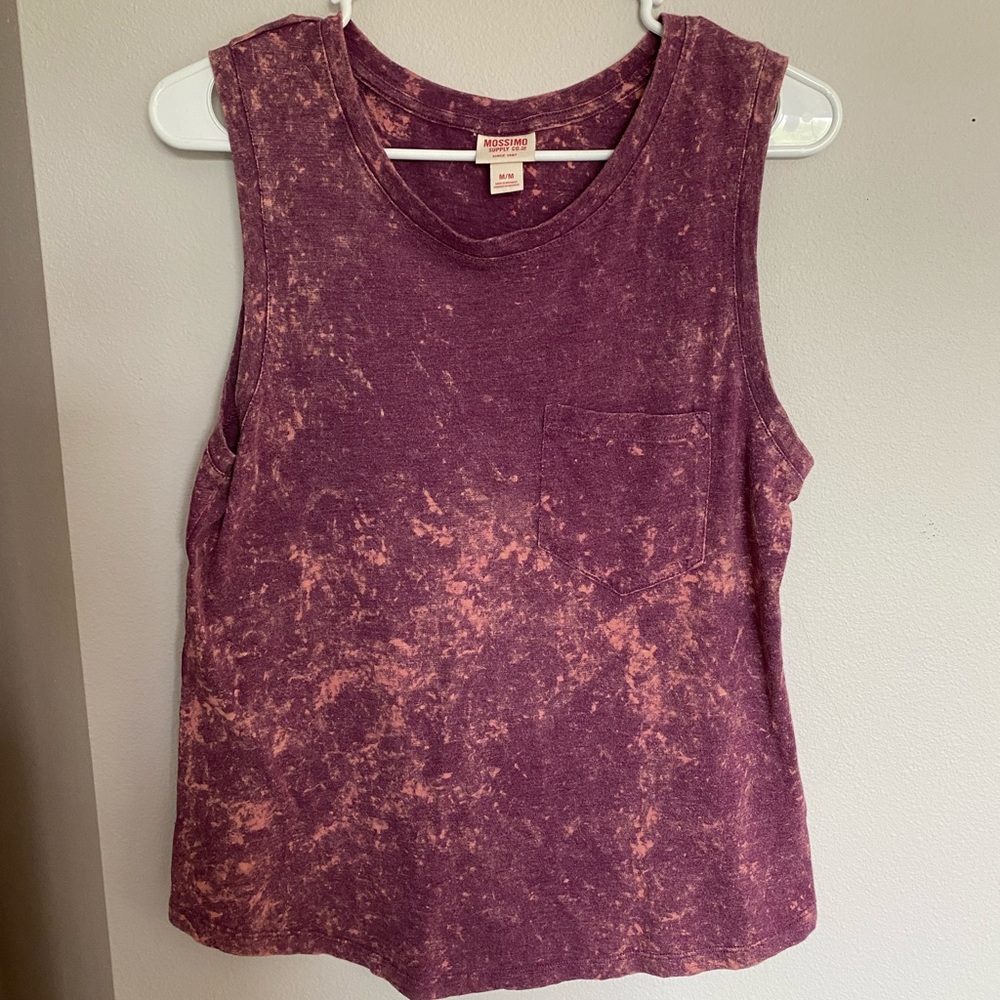Artfully Bleached Tank Top From Mossimo